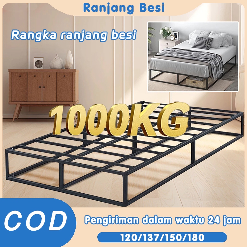 Ranjang Tingkat Besi Dipan Kasur Tingkat Ranjang Besi Minimalis Ranjang Dipan Full Besi