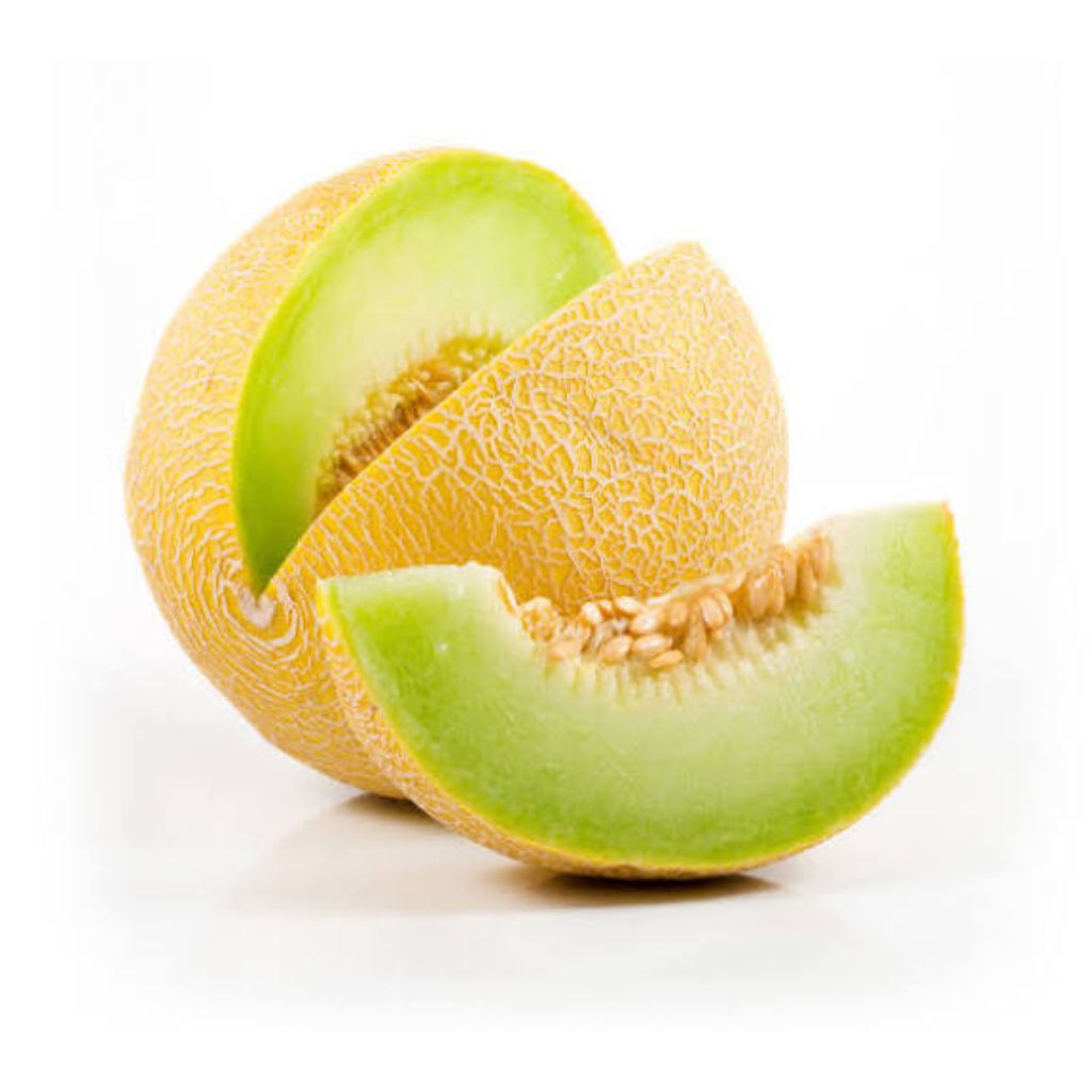 Buah Melon Segar 1 Buah, Biji, Tidak Ada Biji