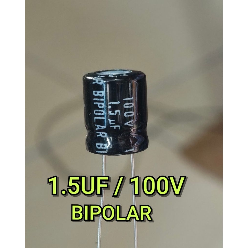ELCO BIPOLAR 1.5UF / 100V