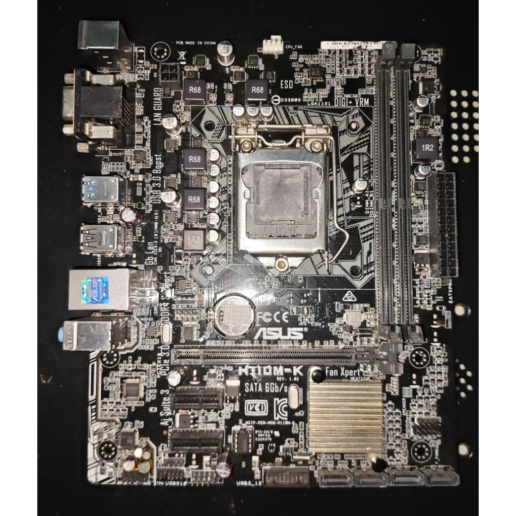 Motherboard Asus H110 Second