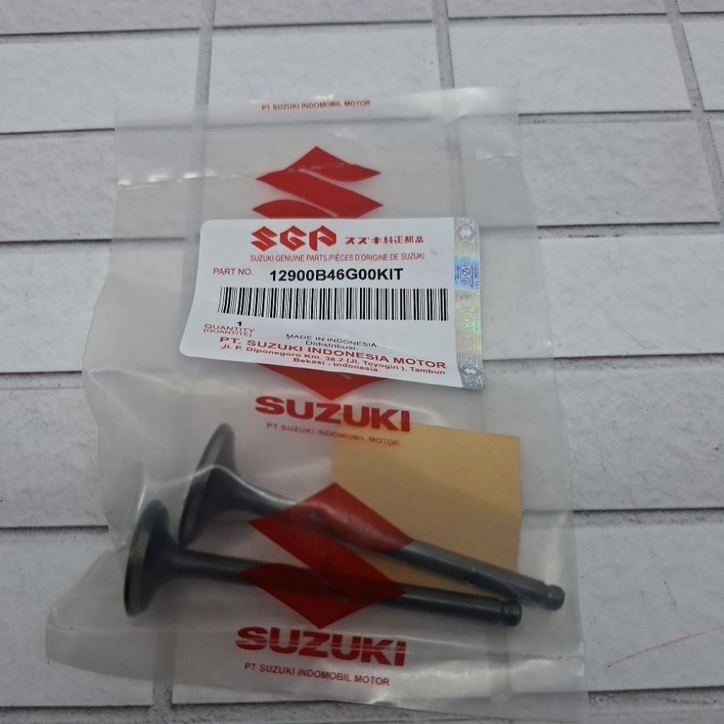 klep set spin 125 valve intake spin 125