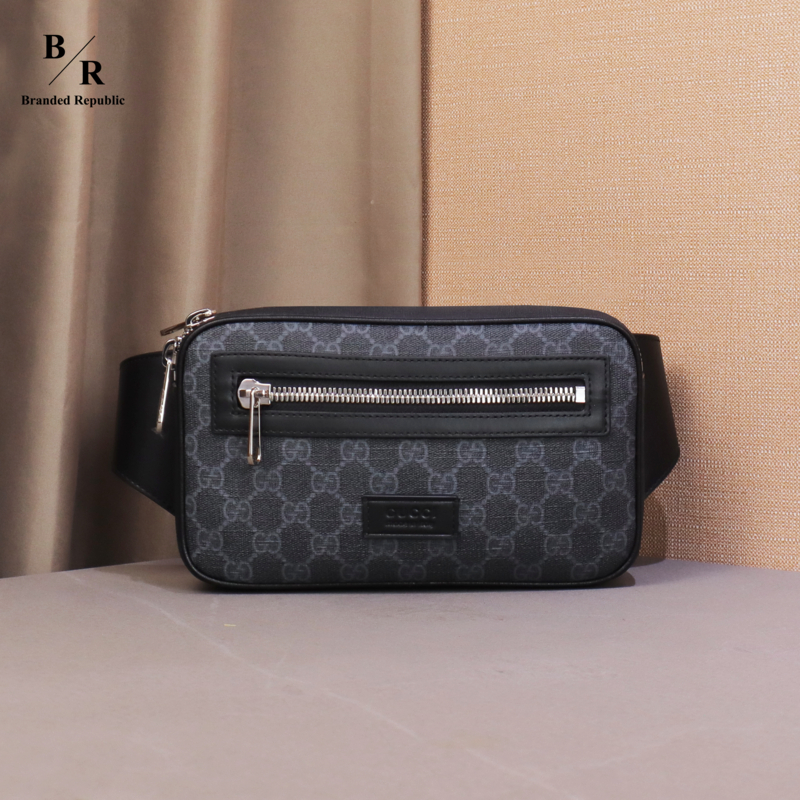 [Branded Republic] TAS WAISTBAG PRIA G SOFT GG BELTBAG BLACK BAG