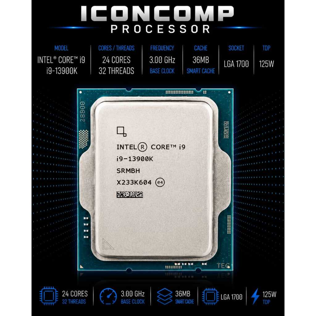 PROCESSOR INTEL CORE I9 13900K TRAY LGA 1700