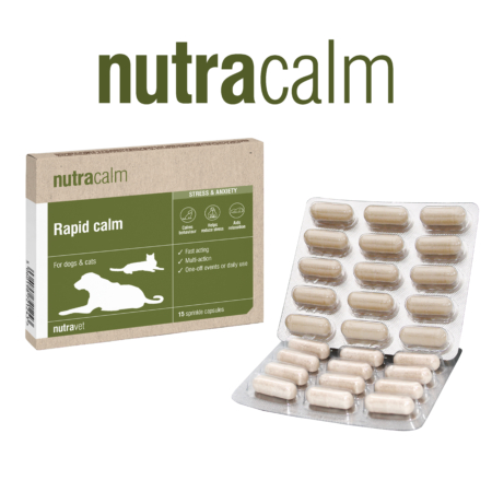 NUTRACALM 15 sprinkle caps Suplemen penenang stress untuk Hewan