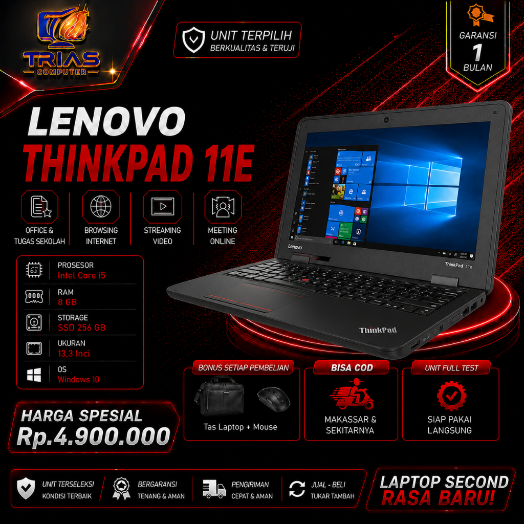 HP ProBook X360 Ryzen 5 5600U RAM 8GB SSD 128GB Touchscreen Laptop Second Premium Kuliah Kerja Berga