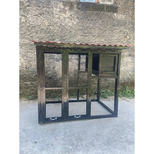 Kandang Aviary Minimalis Premium (150x90x150 cm) Cocok indoor maupun outdoor