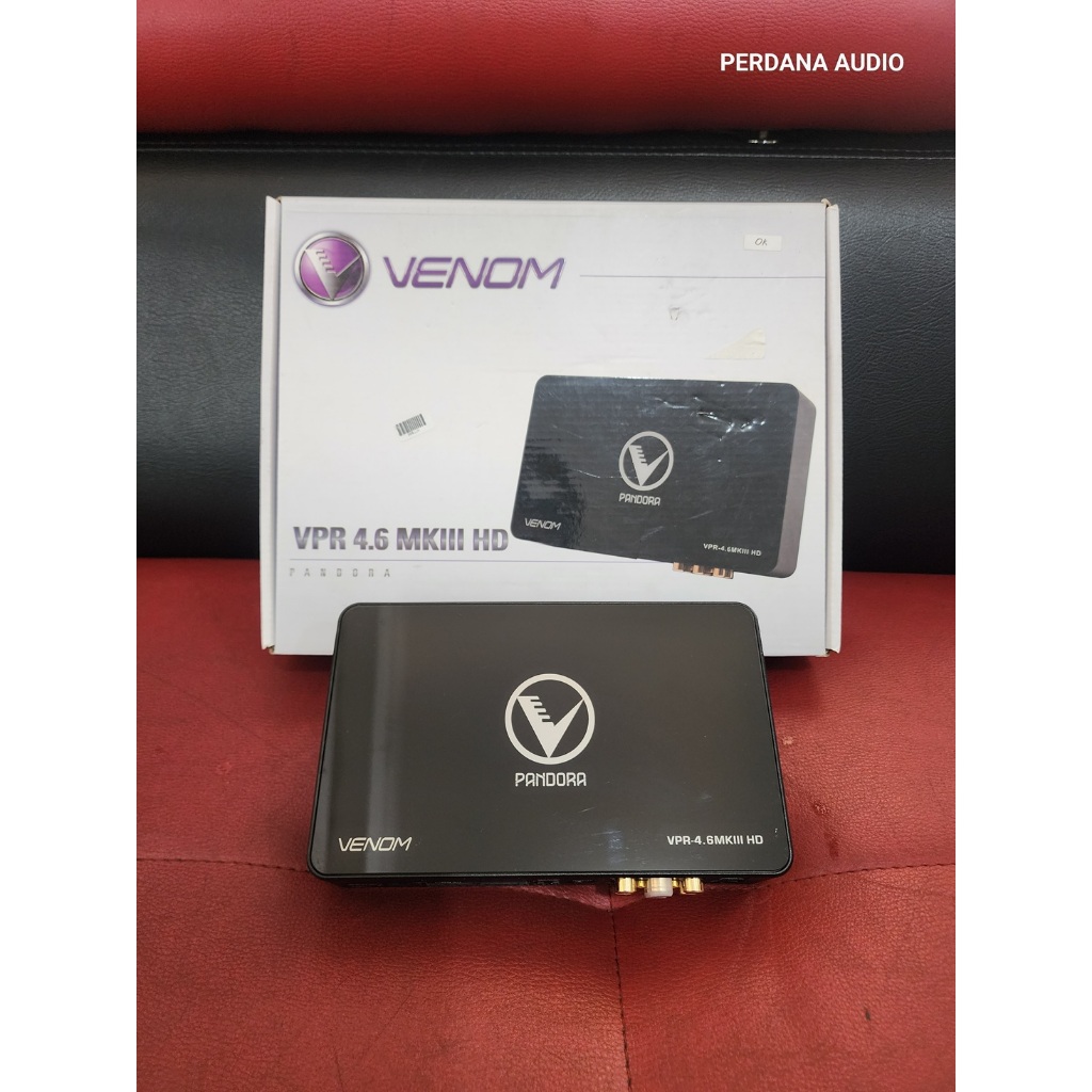 DSP Venom 4.6 MK-III HD Bekas + soket pnp toyota
