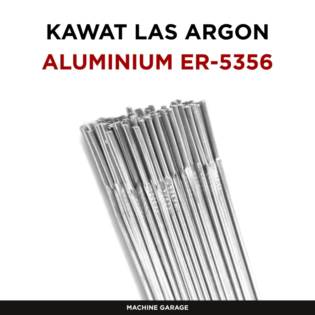 Kawat las argon ER-5356 1meter Tig Torch Rod Filler/Kawat Las Argon TIG Aluminium ER-5356 1 meter