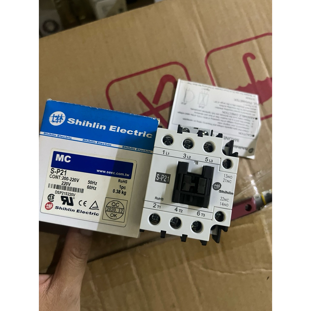 KONTAKTOR SHIHLIN S-P21 SP21 220V ORIGINAL