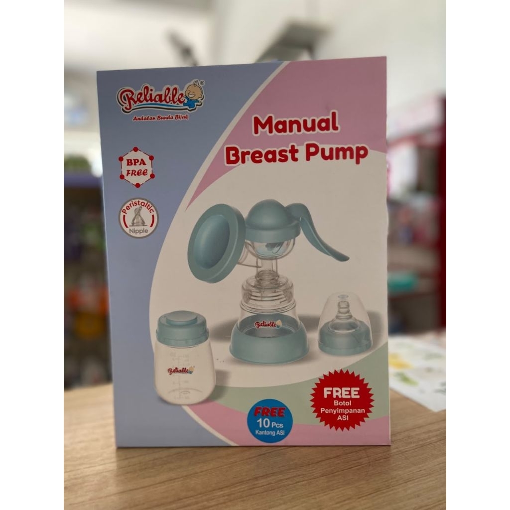 Reliable Breast Pump Manual RPS-9910 / Pompa Asi Manual