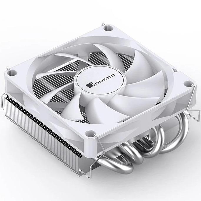 JONSBO HP-400S WHITE LOW PROFILE MINI ITX SINGLE TOWER CPU PROCESSOR AIR COOLER JNBO-HP400S-W