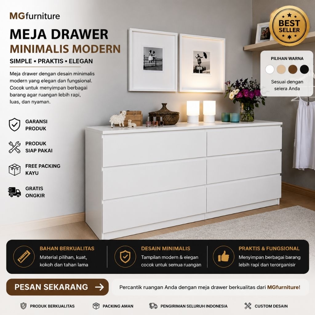 Meja Drawer