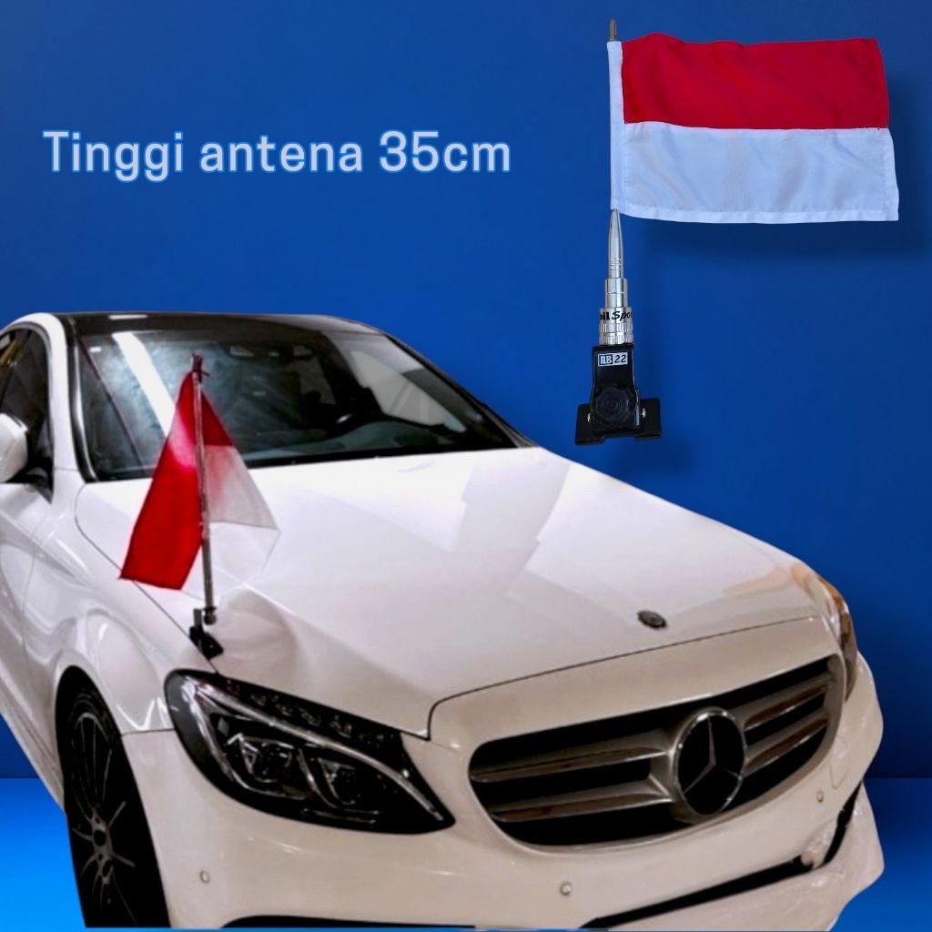 tiang bendera mobil, antena bendera mobil, bendera berkwalitas bagus