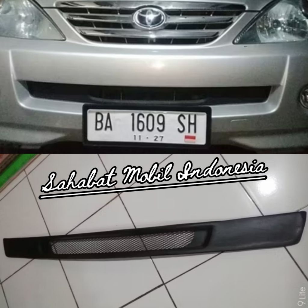 Pengaman Radiator Grill Radiator Bawah Avanza Xenia Lama Tahun 2004 2005 Vvt