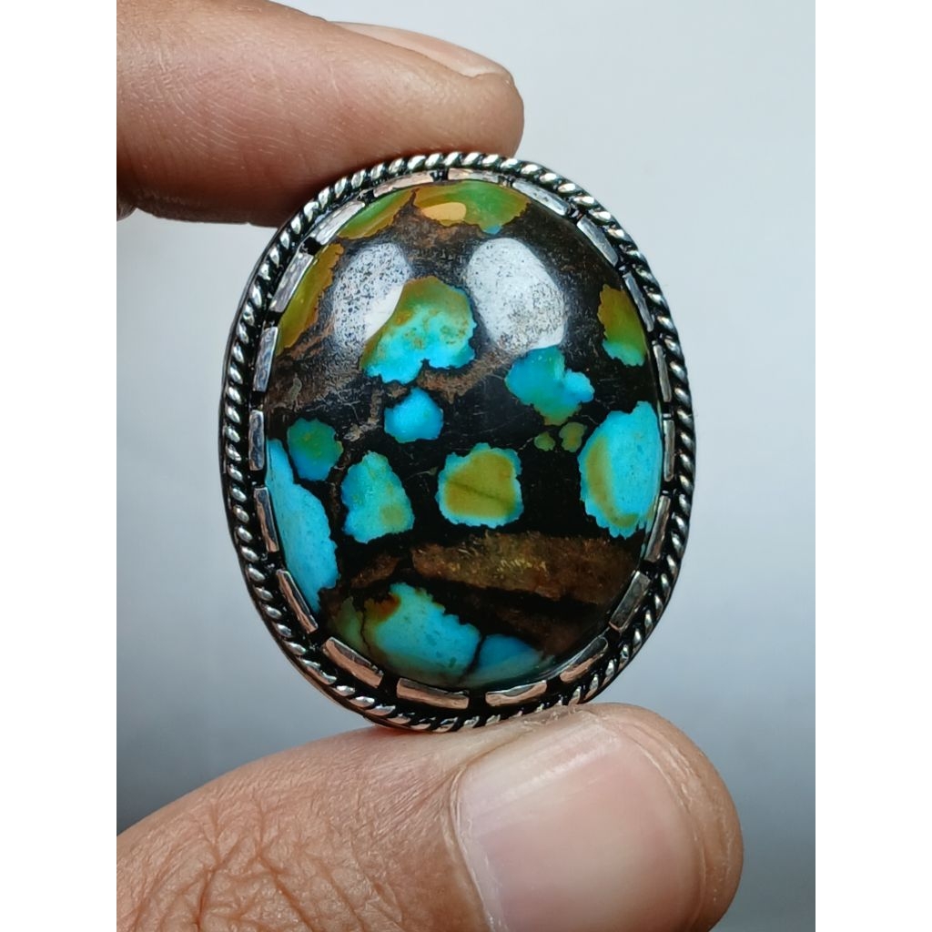 NATURAL TURQUOISE PIRUS HUBEI MULTYWARNA SIZE JUMBO