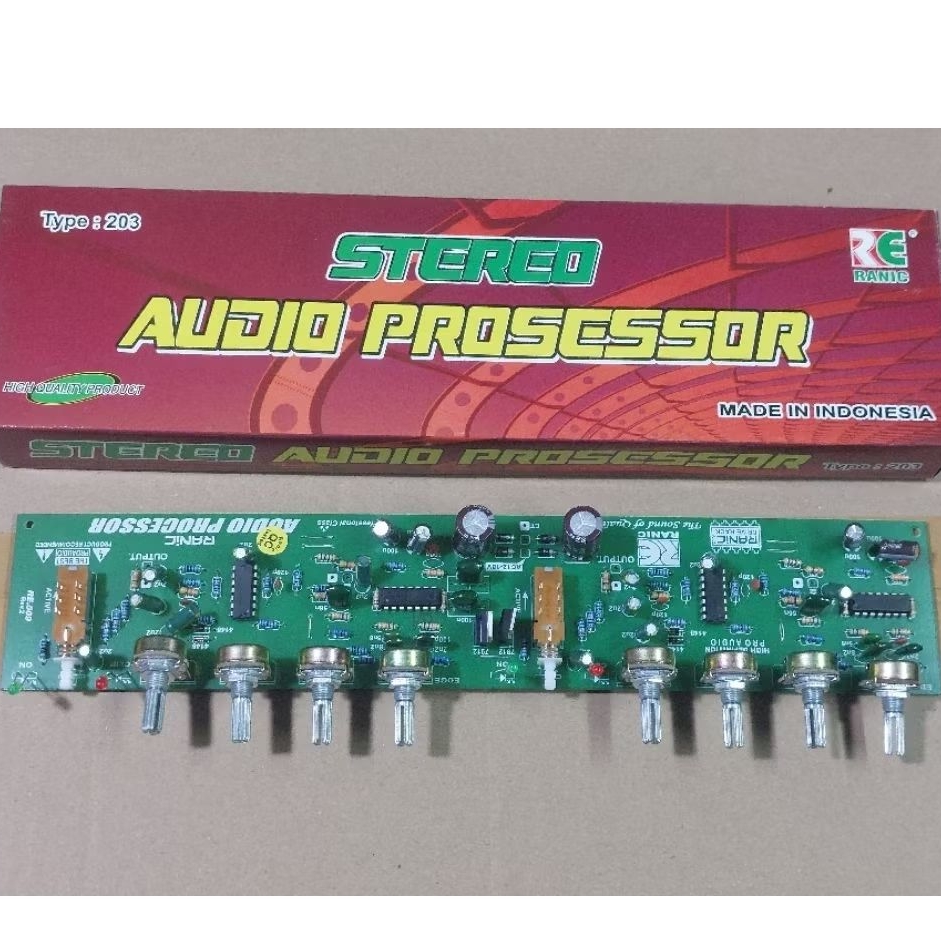 Kit Audio Processor Audio Prosesor Stereo 203