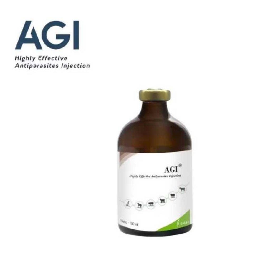AGI - 100ml Obat Anti Parasit Untuk Hewan IVERMECTIN