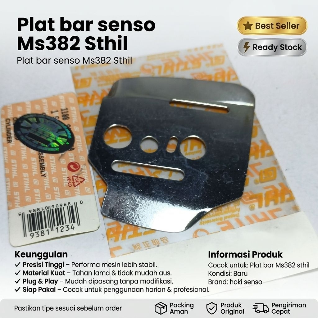 Plat bar Senso ms 382 sthil