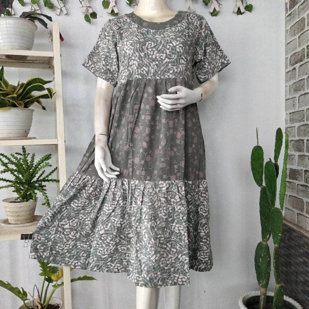 Daster Luza Ori (Ld102,Pb110) DS Susun IBS Daster Batik Butik Pekalongan