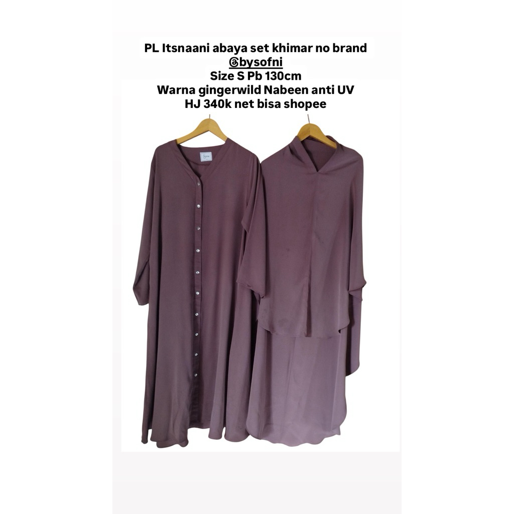 PL set sofni abaya