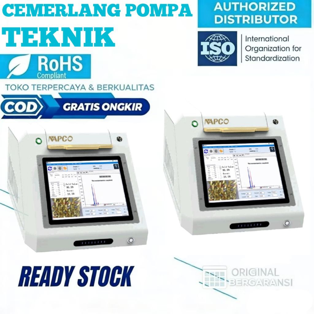 Alat Ukur Kadar Emas Logam Mulia Perhiasan High Precision N1 XRF Gold Tester Accurate Gold Purity Te