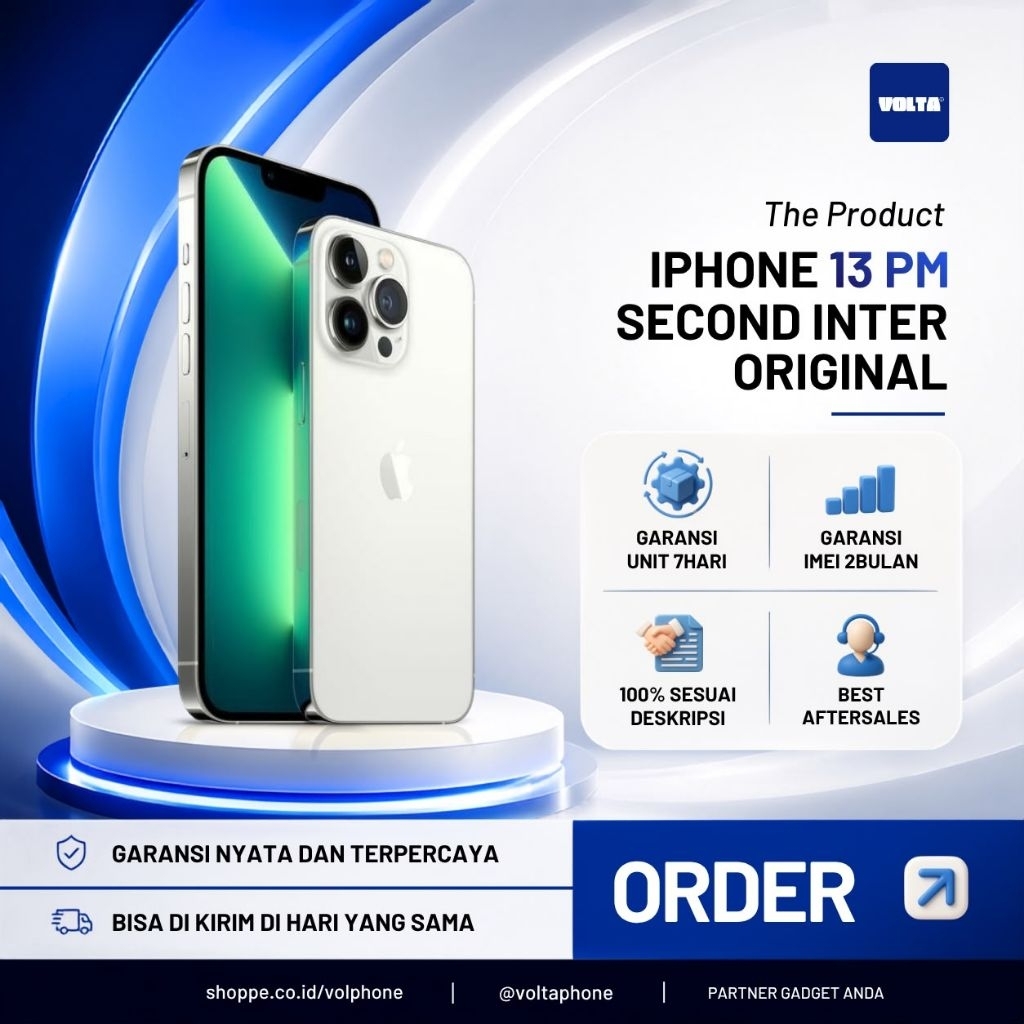 iPhone 13 Pro Max Second inter original 128GB/256GB