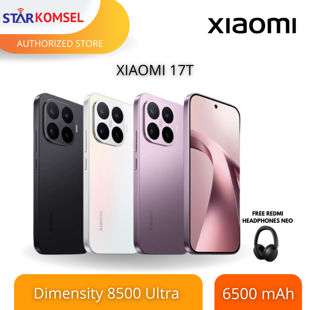 HP XIAOMI 17T 12/512  NFC GARANSI RESMI XIAOMI INDONESIA