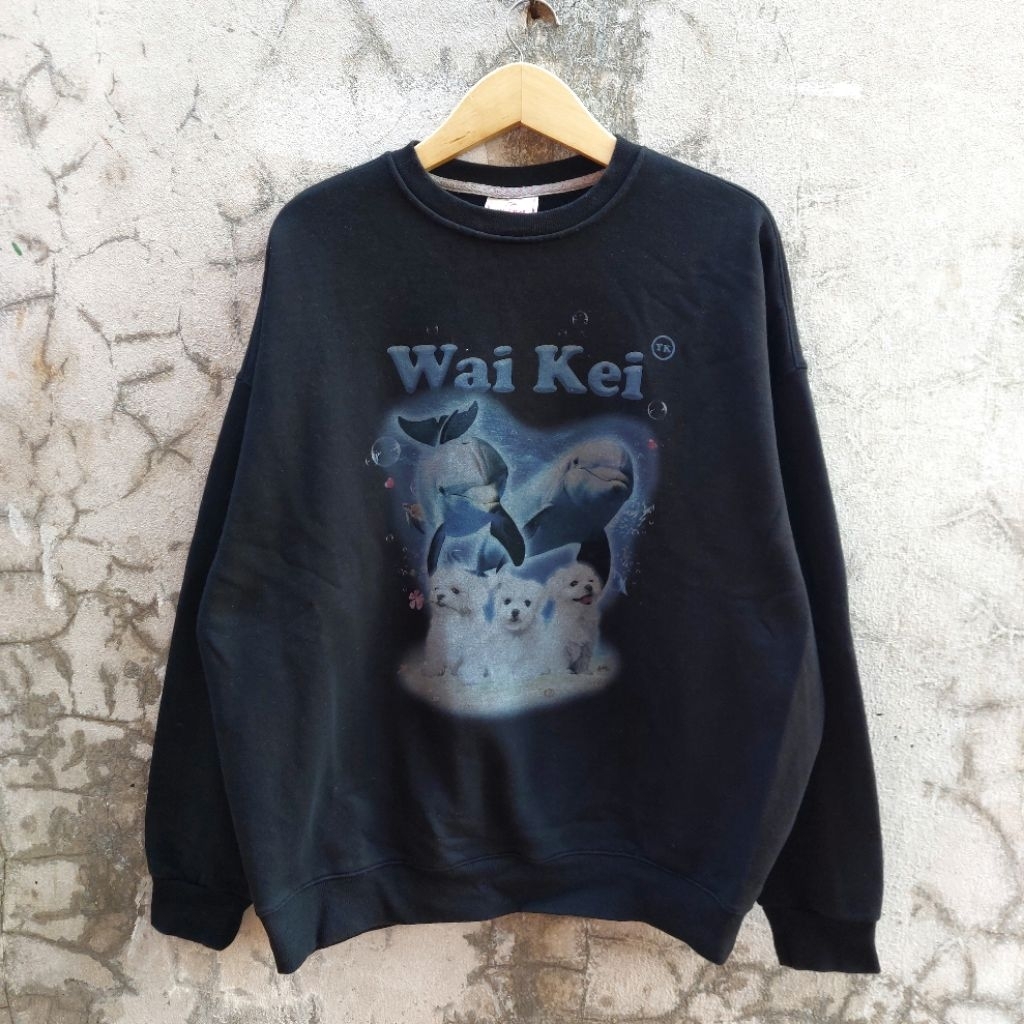 Crewneck street wear korea wai kei