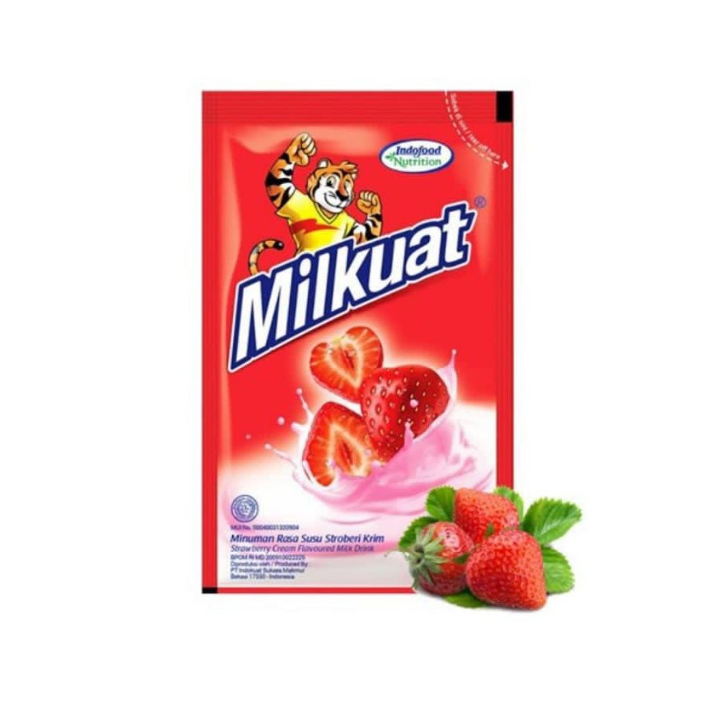 MILKUAT bantal @50ml cokelat/strawberry