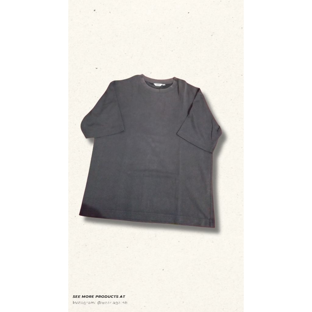 UNIQLO Oversized T-shirt Black