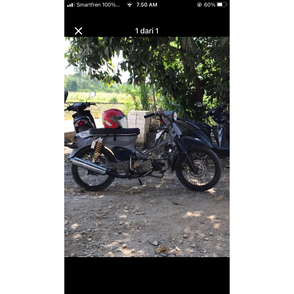 rangka bodi set c70 pnp supra 125