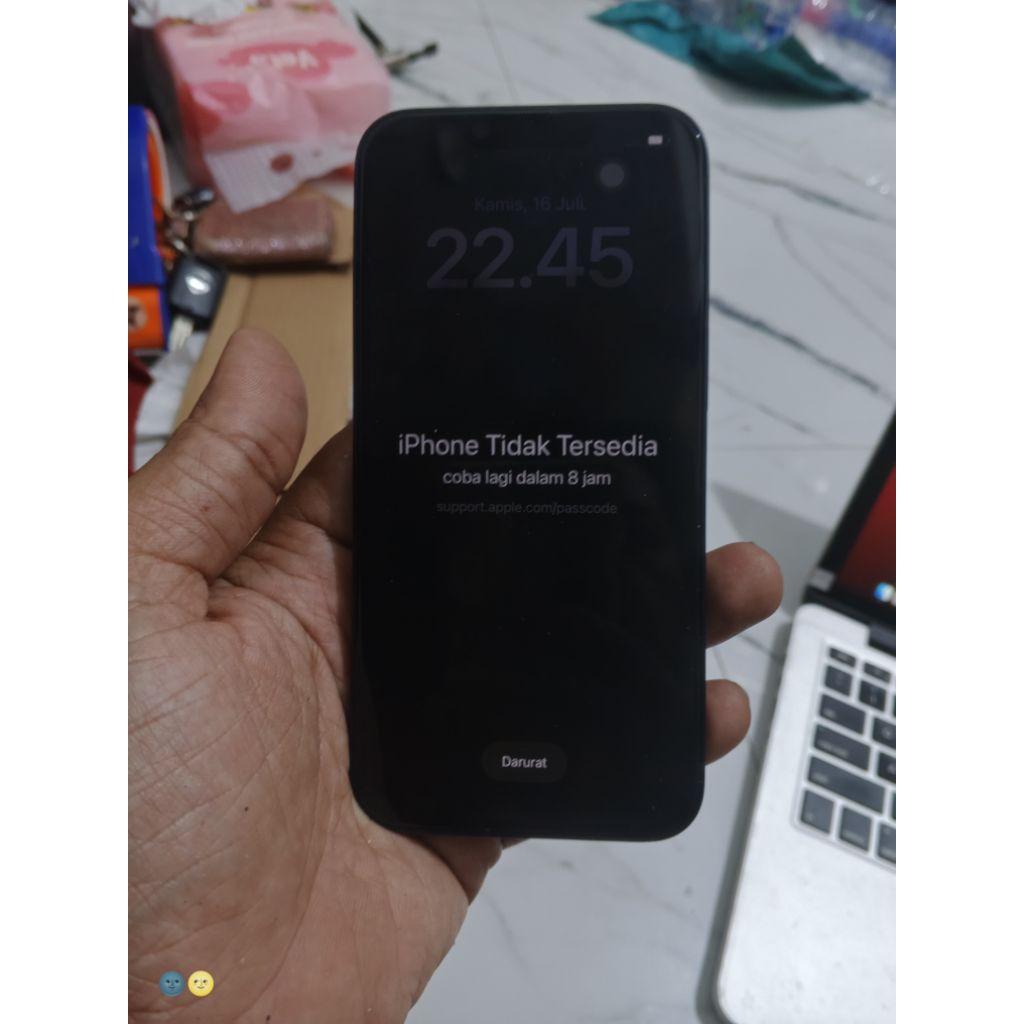 bahan iPhone 13 128 iBox passcode