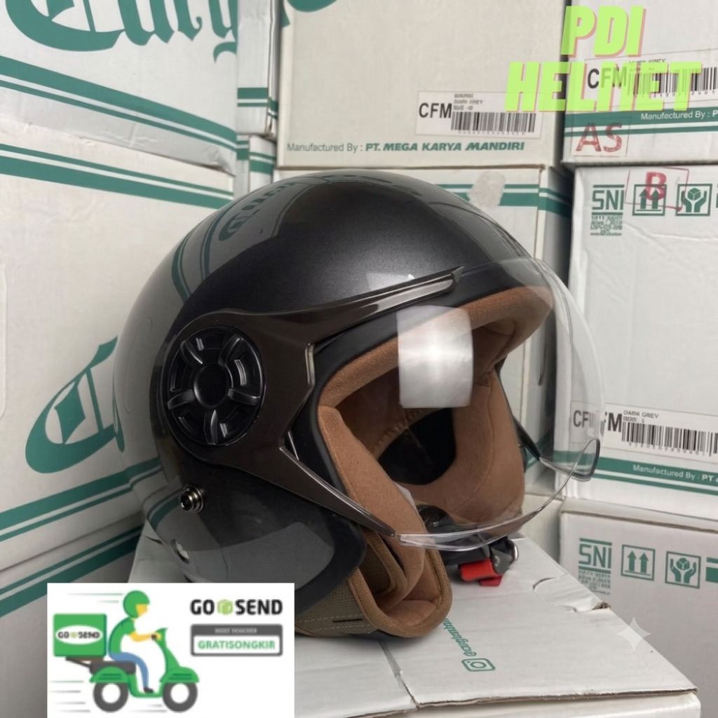 Helm Hijab YRH Premium SNI || Cewek Cowok Cocok