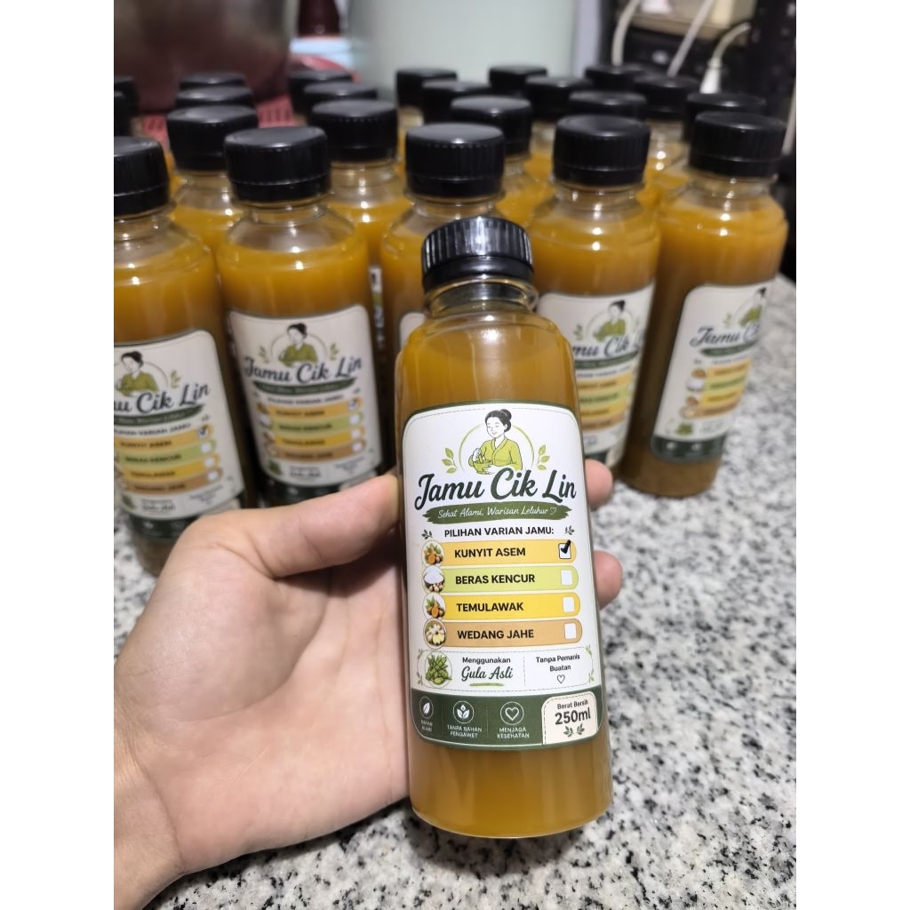 Jamu Kunyit Asem 250ml