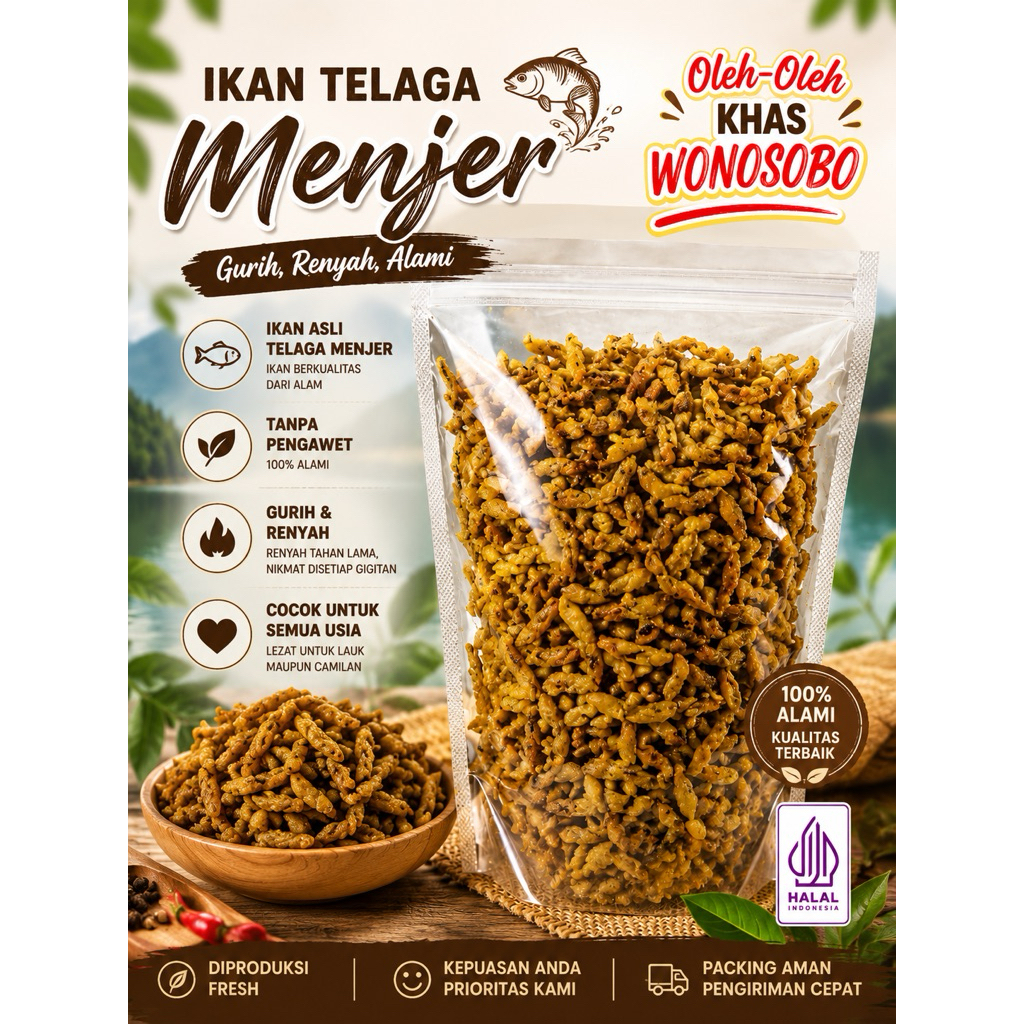 Ikan Crispy Khas Telaga Menjer