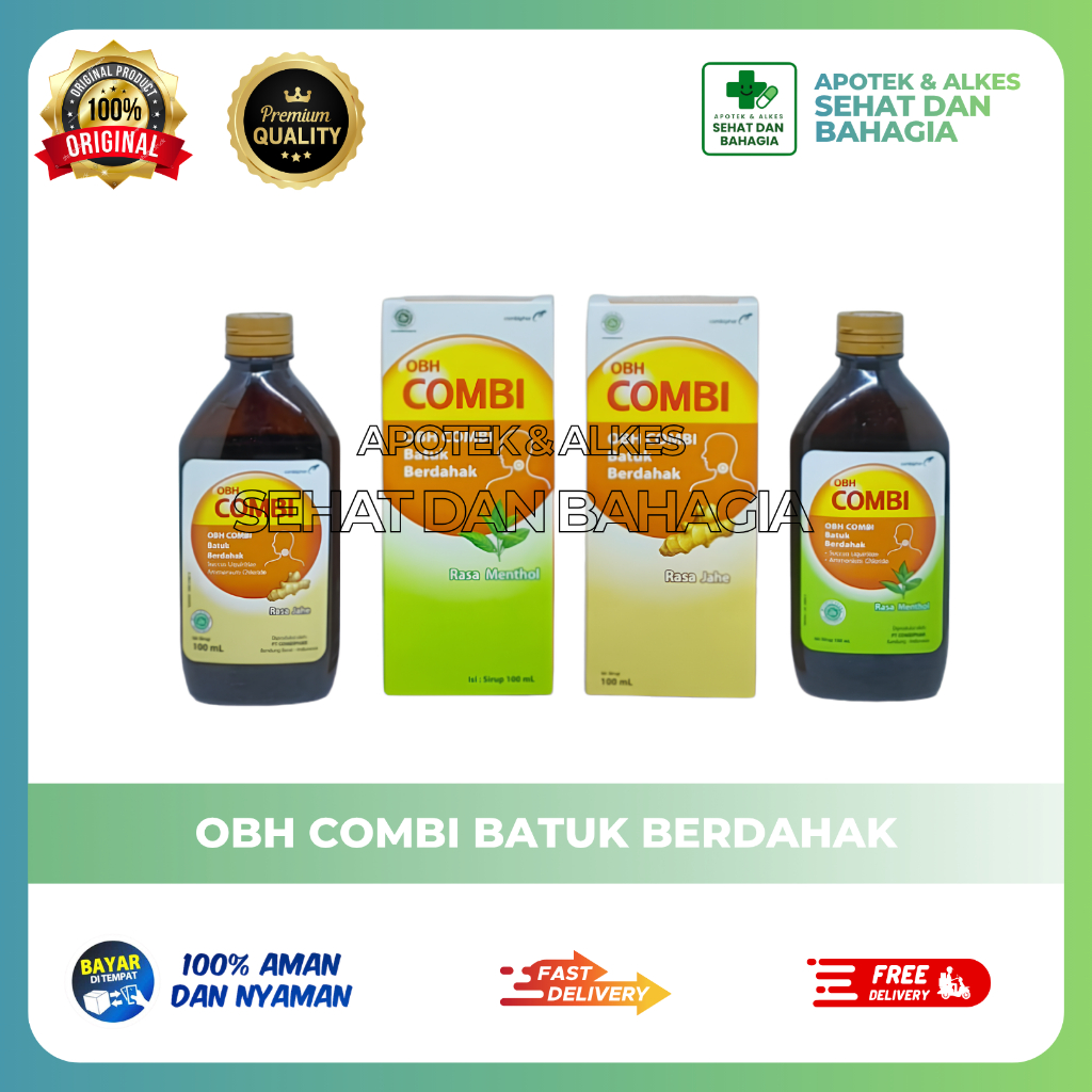 OBH Combi Batuk berdahak ~Syr Jahe/Menthol