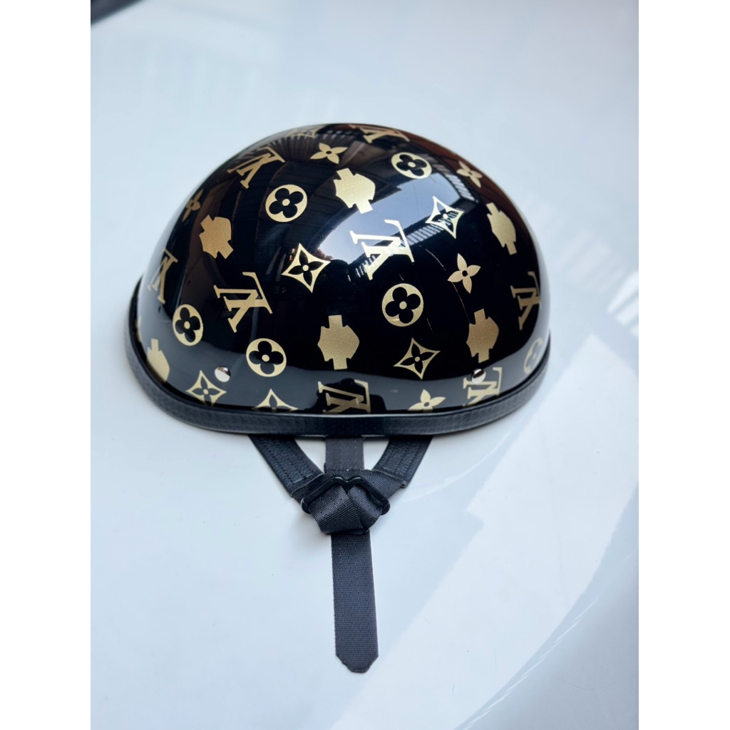 helm harley davidson cetok catok batok halface custom