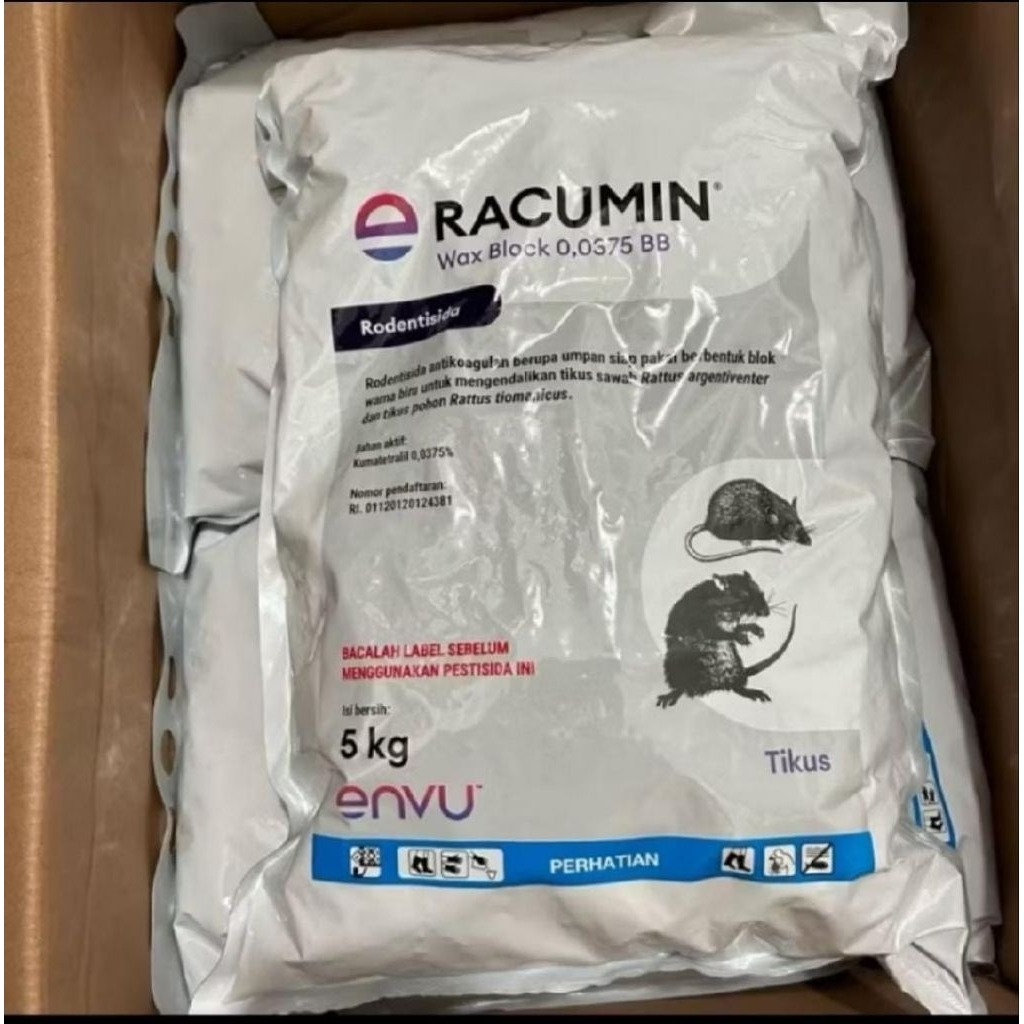 Rodentisida Racumin Block / Racumin Wax Bloack 0.3755 BB