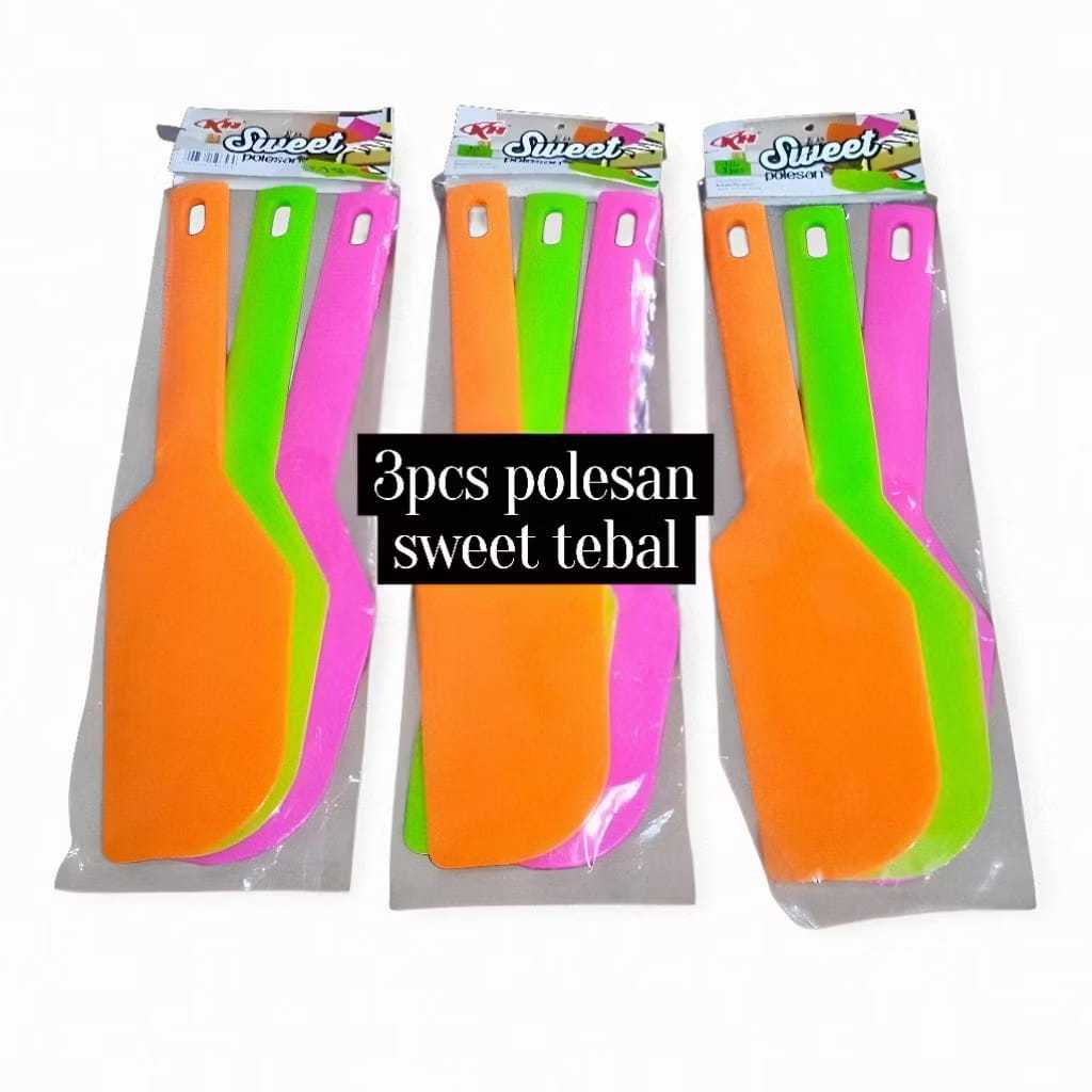 Spatula / Solet / Polesan Plastik Sweet Tebal