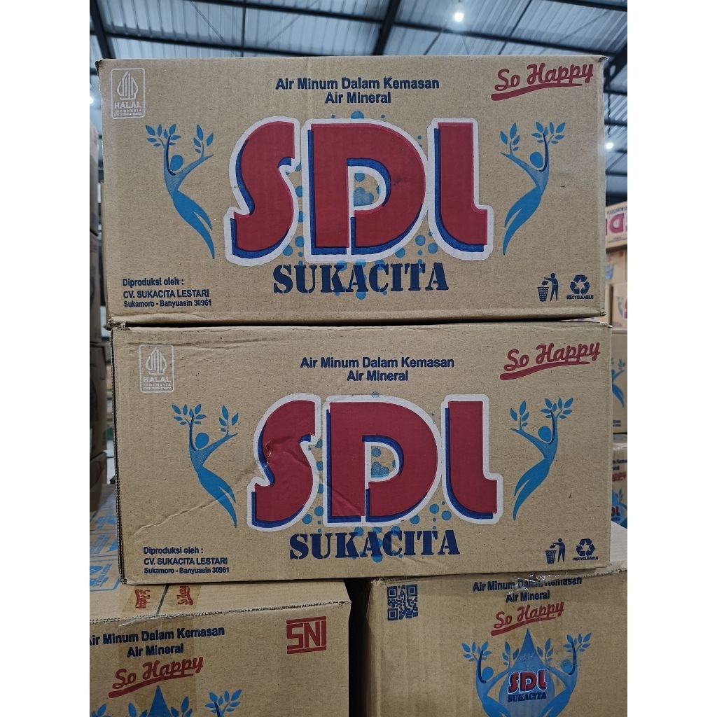 Air Mineral Cup SDL Sukacita 200ml (1dus isi 48cup)
