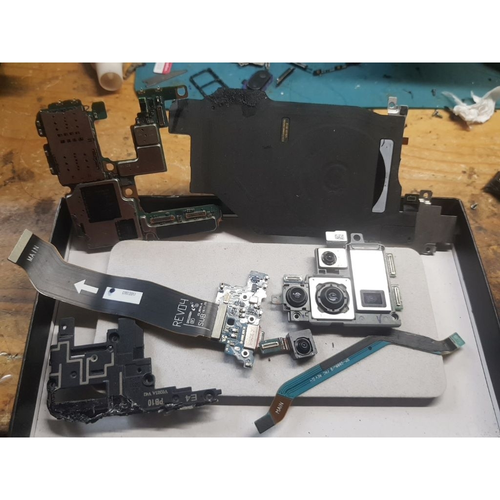 part part kamera samsung s20 ultra original copotan