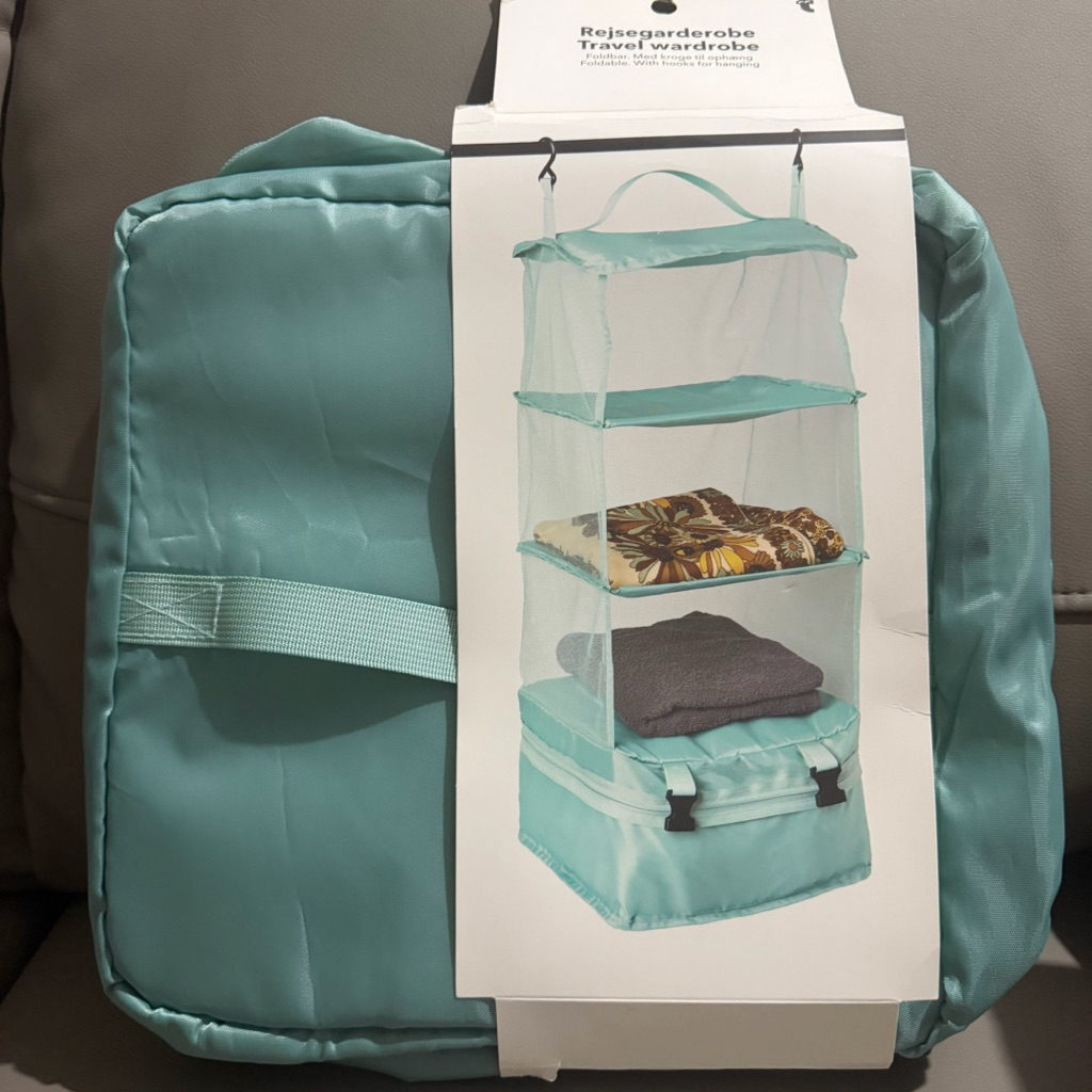 Flying Tiger Travel Wardrobe | Organizer Penyimpanan Baju Travelling Flying Tiger