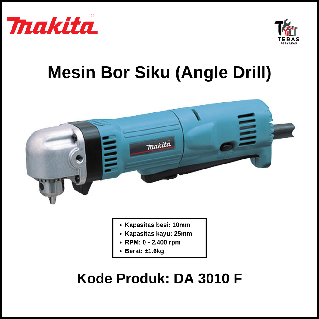 Makita DA3010F Bor Sudut