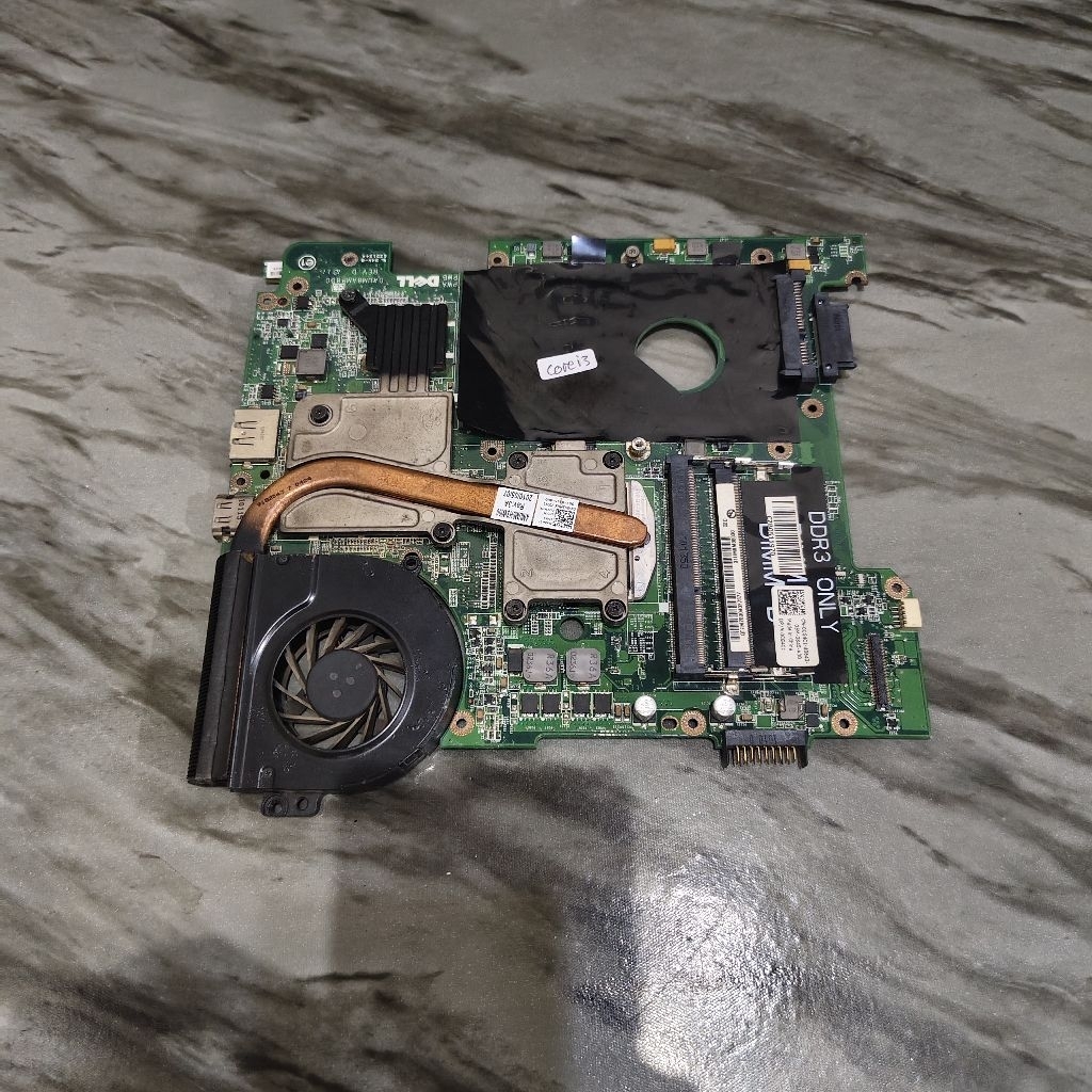 Motherboard Mainboard Mobo Normal Second Laptop Dell N4010 Core i3 DDR 3