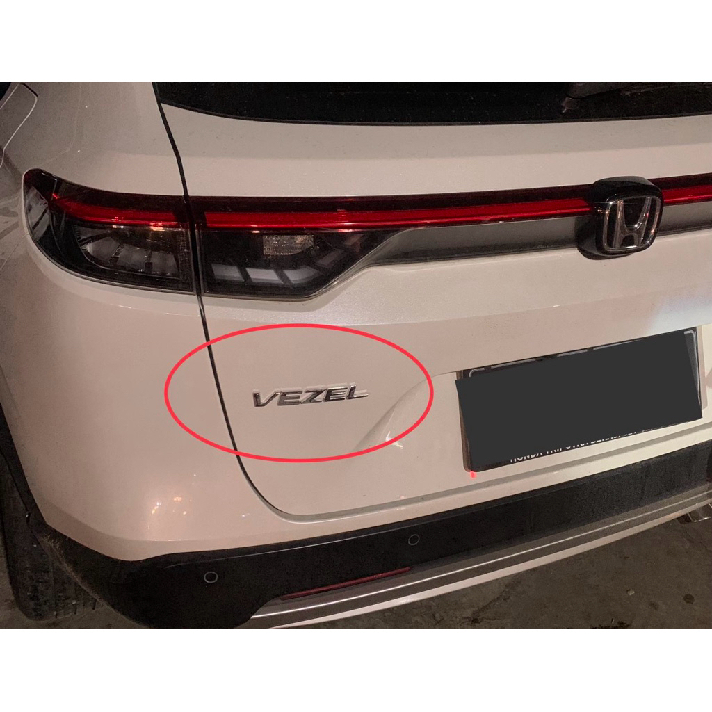 Emblem Vezel untuk Honda HRV bergaya Vezel  JDM