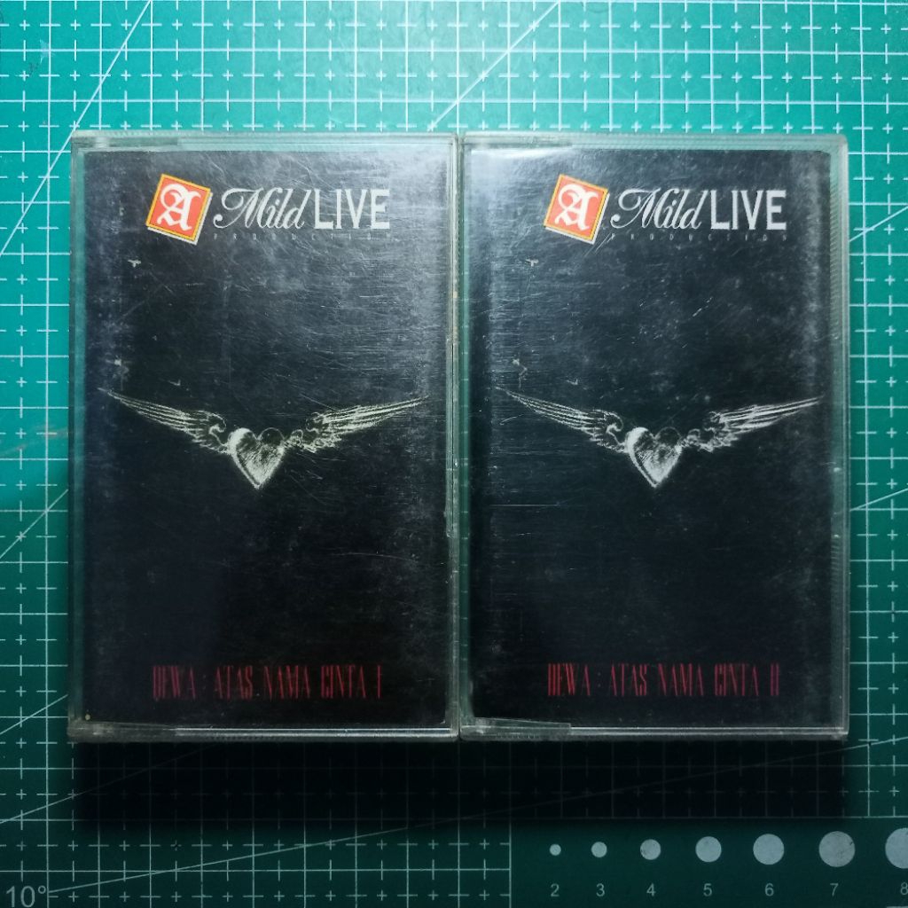 Kaset Dewa 19 - Atas Nama Cinta I & II (sepaket)