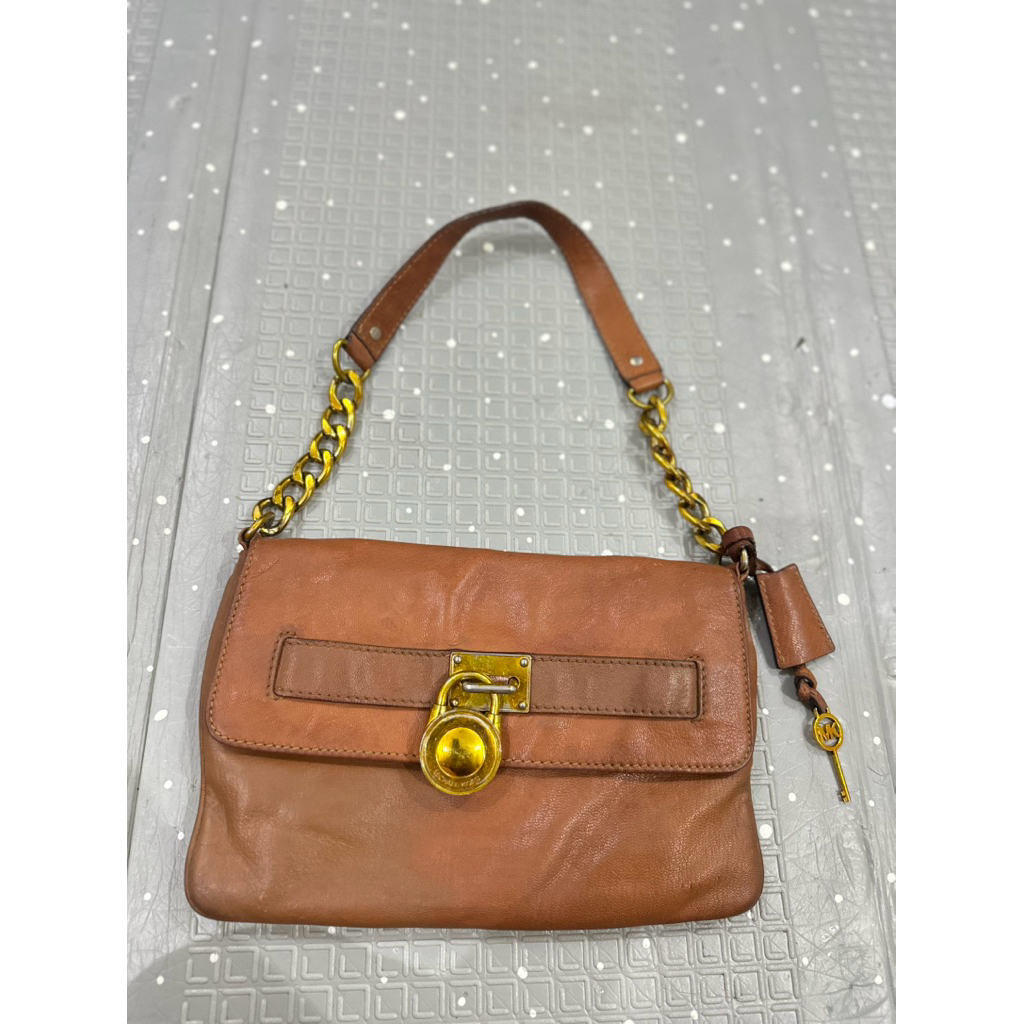 preloved MK michael kors hamilton shoulderbag