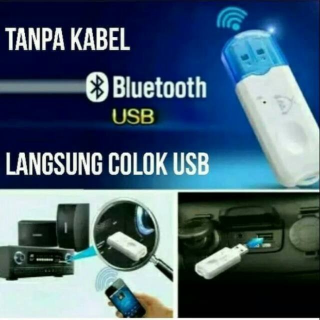 Bluetooth CK-06 - USB Bluetooth Tanpa Kabel, Mudah Digunakan Tanpa Charger