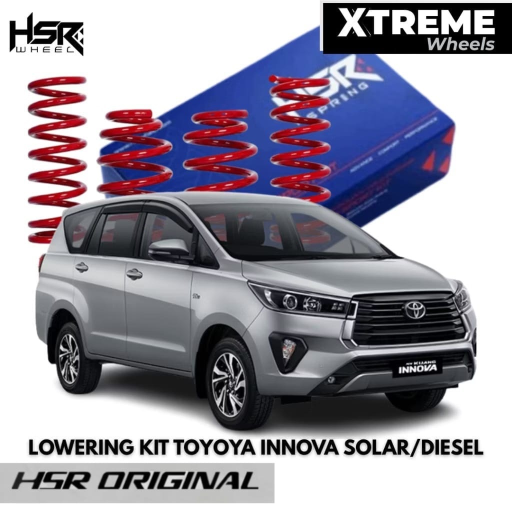 Lowering Kit Innova Diesel Depan Belakang HSR Wheels