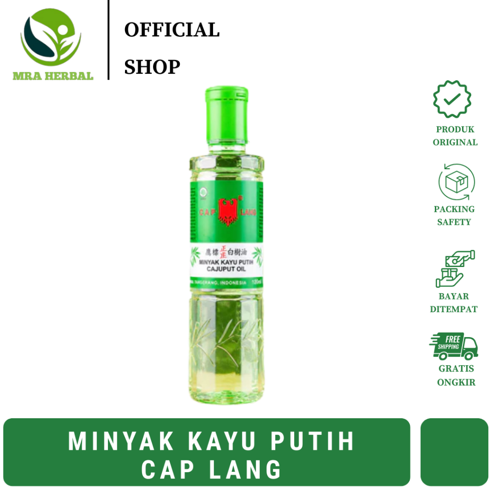 CAP LANG || Minyak Kayu Putih - 120 ml Minyak Kayu Putih Tresno Joyo 120 Ml